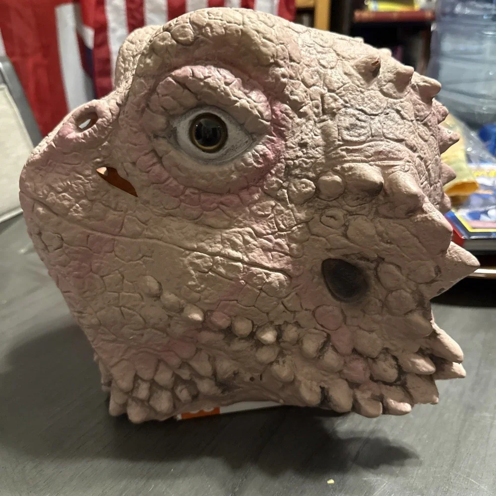 Lizard mask‎ realistic desert spiny latex full head Mask costume prop adults